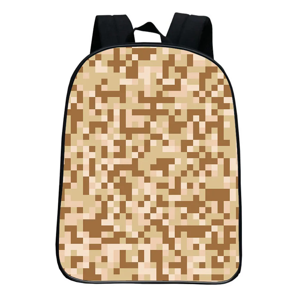 Camouflage School Bags Kids Cartoon Rucksack Boys Girls Unisex Travel Laptop Knapsack Students Bag Kindergarten school bag