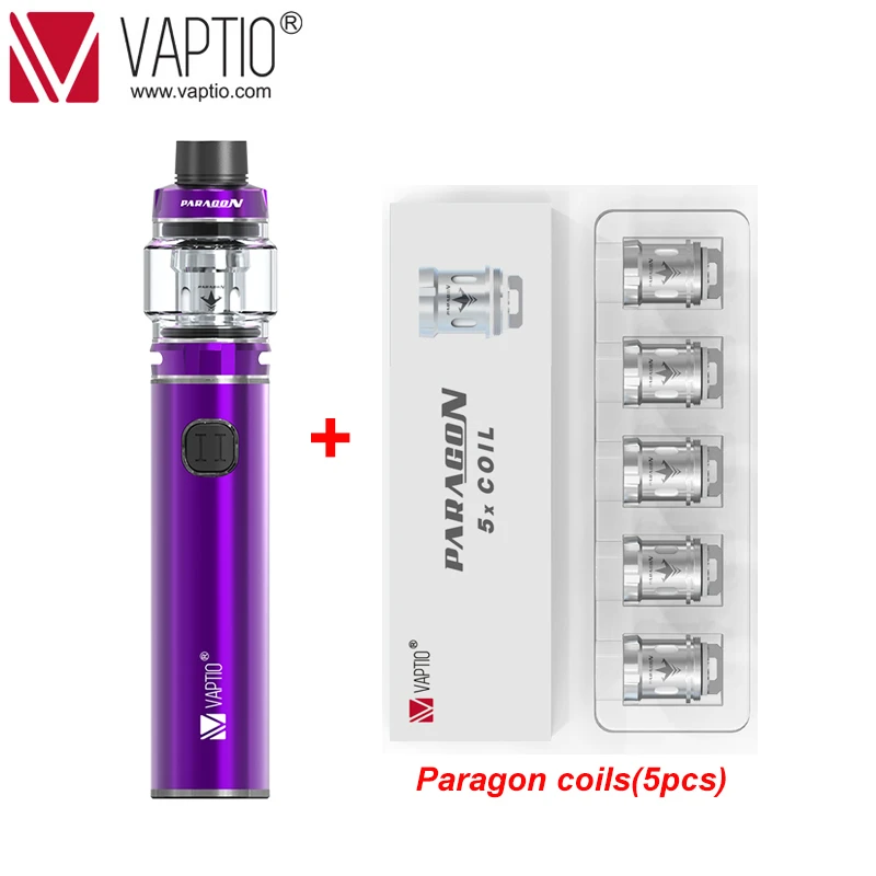 Стартовый набор для вейпа Vaptio C2 Paragon 100 Вт с резервуаром 3000 мАч 8 мл со встроенным