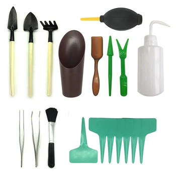 

20Pcs Garden Planter Kit Succulent Planting DIY Tool Set Sowing Transplant Seedling Tool