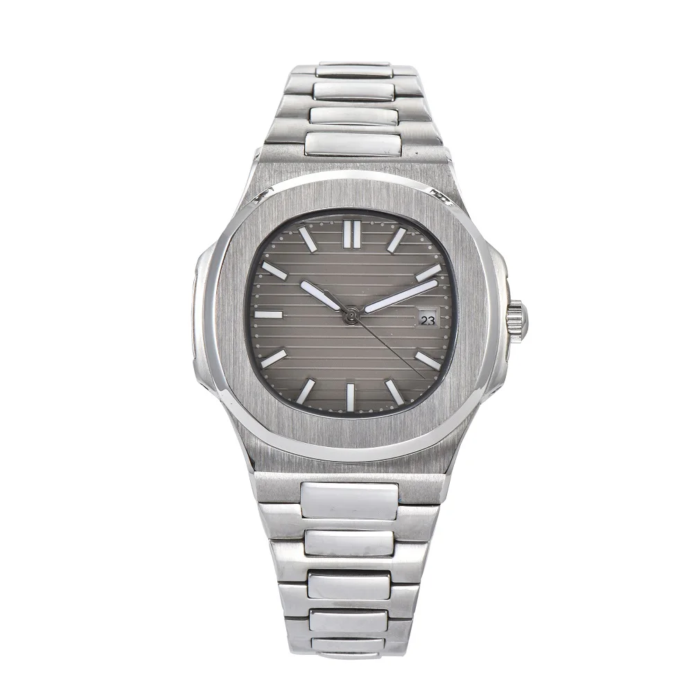 

Free shipping Watch Men Automatic mechanical watch Waterproof luminous steel watch NAUTILUS stainless steel case steel bracelet
