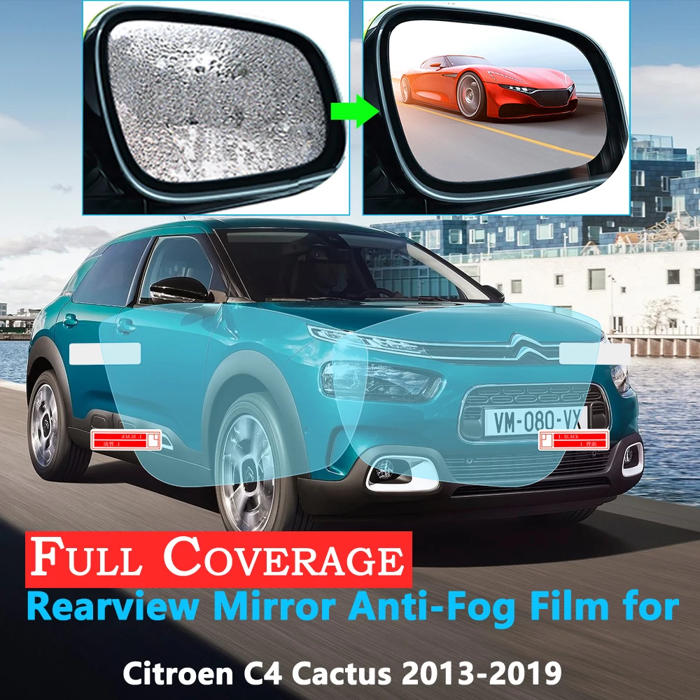 Полное покрытие Защитная пленка для Citroen C4 кактус C4-Cactus 2013~ Автомобильное зеркало заднего вида непромокаемые противотуманные аксессуары