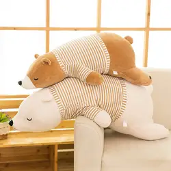 Изготовитель настраиваемый Ультра-мягкий плюшевый медведь белый медведь игрушка кукла милая Пижама Подушка подарок на день рождения