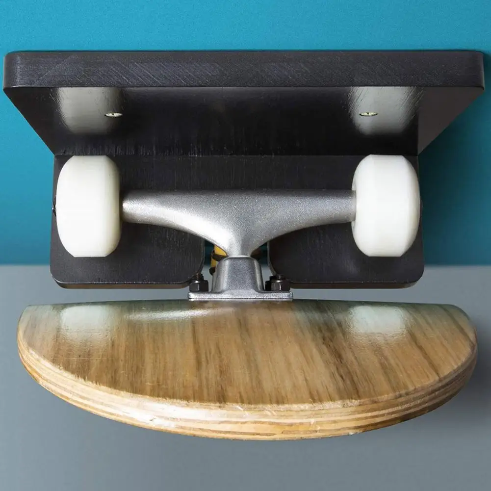 

Настенный держатель для скейтборда, акриловая вешалка с пряжкой для хранения дисплея, Лонгборда, нескользящий держатель для электрического скейтборда