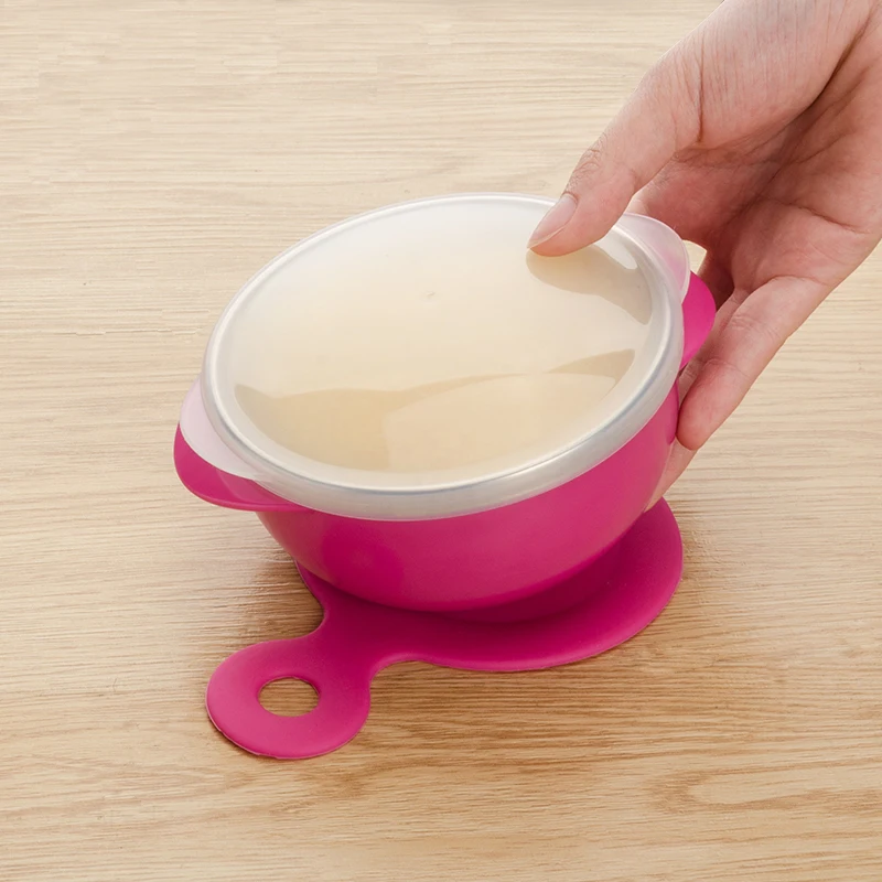 Hogokids Dish Set of Children's Dishes Stainless Steel Bowl Children's Tableware for Feeding Baby Feed Bowl Dinnerware 6 of set