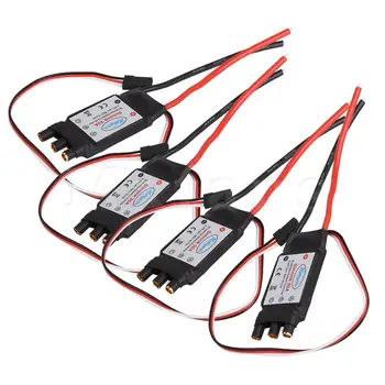 

Mxfans 4pcs 30AMP Simonk Firmware Brushless ESC w/2A 5V BEC 2-4S for Quad Multi-copter