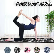 hot yoga mat and towel set