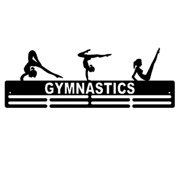 

Medal Rack Swimming Stainless Steel Home Decor Gym Sports Running Letter Pattern Triathlon Display Holder Organizer Hanger