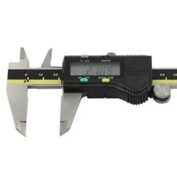 

LCD Digital Vernier Caliper Metric Machinist Micrometer Gauge Pocket Ruler Tool Measuring Tool LCD Readout Hardened Stainless s