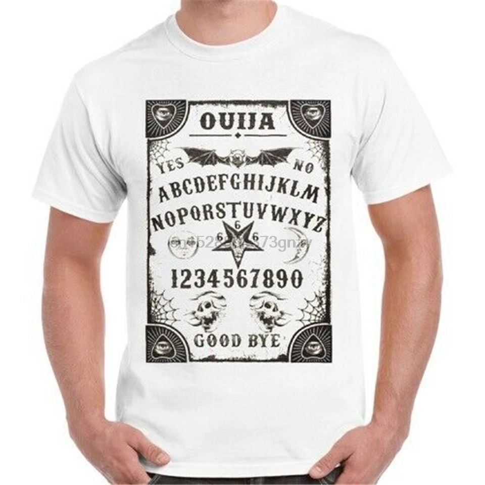 Ouija Board Жуткий Ужас крутая Мужская Женская классная Подарочная Ретро футболка 629