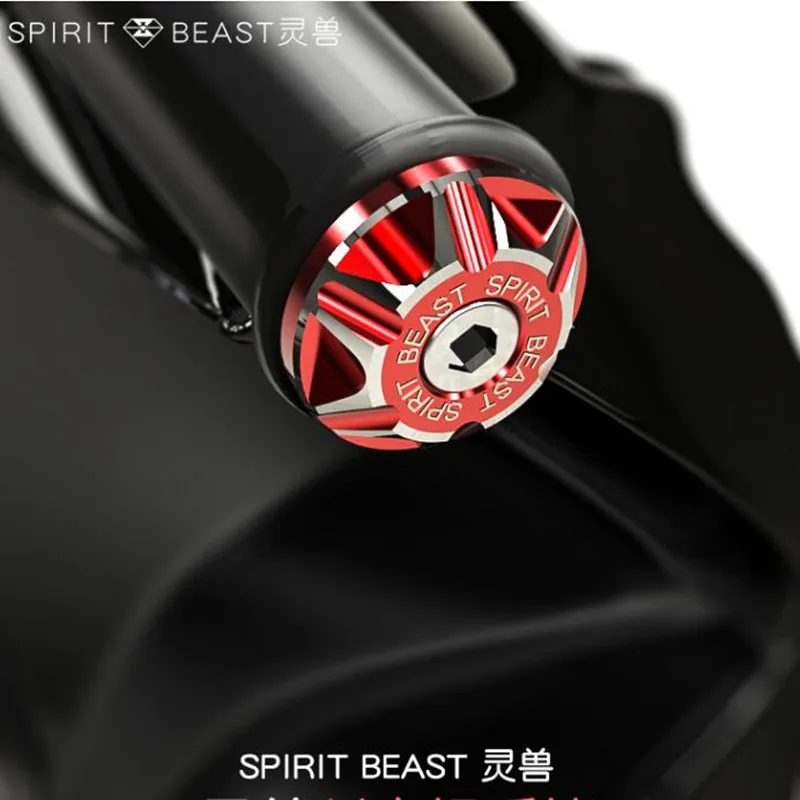 Оригинальная мотоциклетная рукоятка руля SPIRIT BEAST L8 заглушка для рукоятки аксессуары для мотоциклов Универсальный Набор для мотокросса