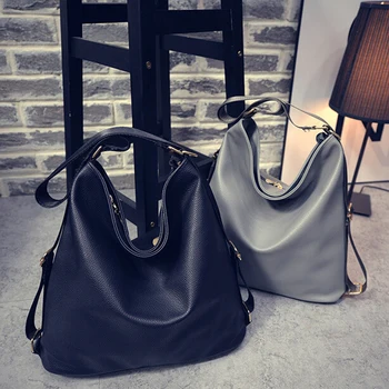 

Fashion 2019 Autumn Pu Leather crossbody bags Multifunctional Large Capacity Casual Handbags For Women