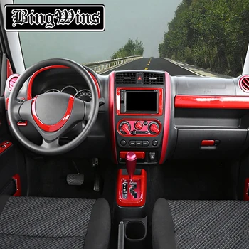 

Car style For S-uzuki Jimni 07-15 Interior modification of central control instrument panel gear position decoration