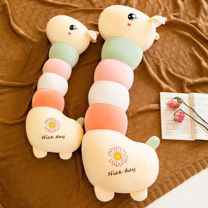 Cute Kawaii New Giraffe Pillow Large Long Striped Doll Plush Toys Children Men and Women Birthday Christmas Gifts Oversized | Игрушки и