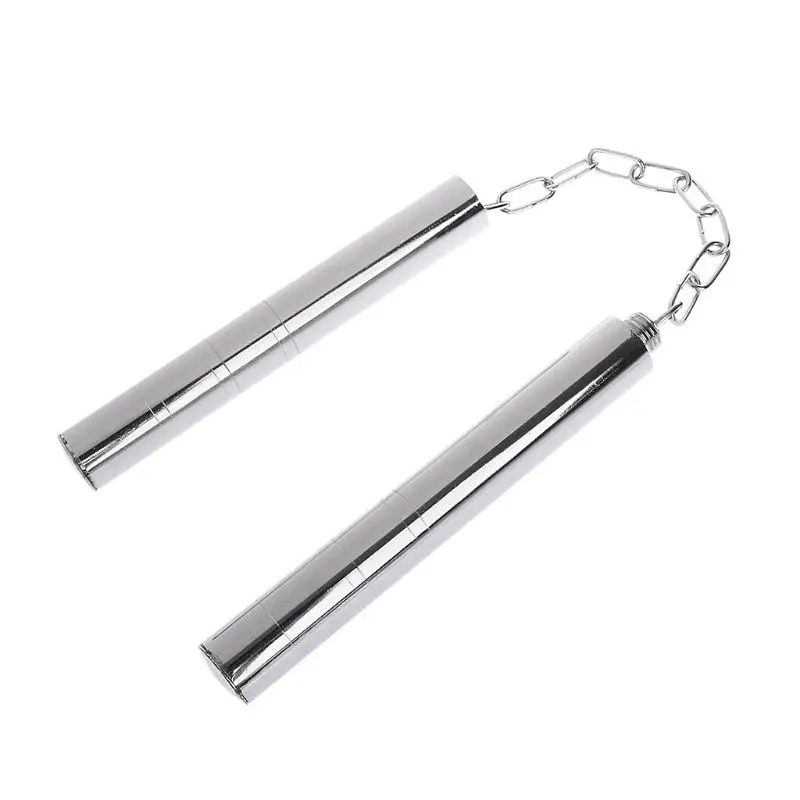 Nunchucks портативные железные двойные усеченные палочки оборудование для тренировок Спорт на открытом воздухе
