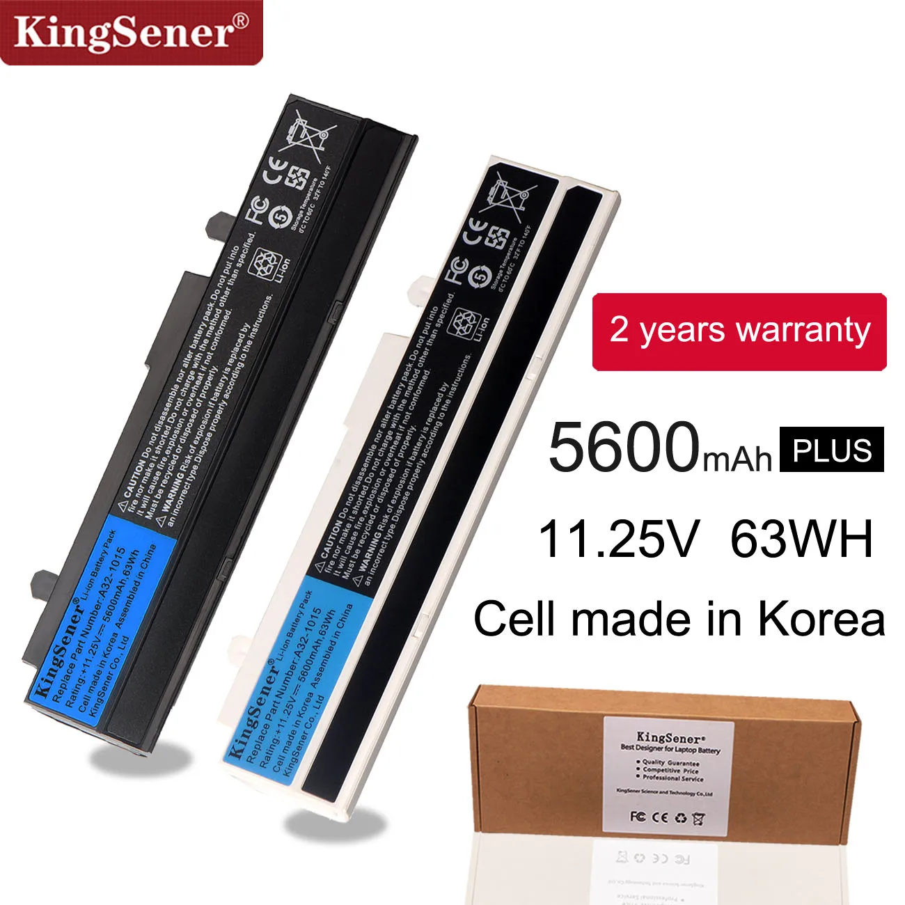 Najtaniej KingSener Korea Cell A32 1015 bateria do laptopa asus Eee PC 1011 1015P 1015PE 1015PW 1016 1016P 1215 1215N 1215P 1215T A31 1015