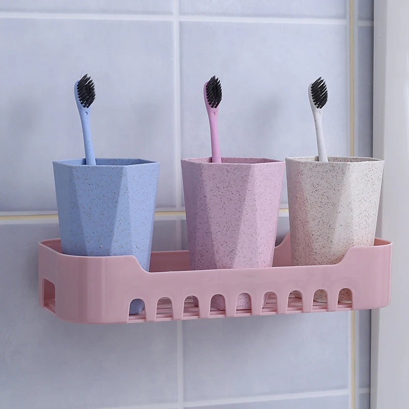 Установка для ванной коробка хранения ПП настенный без бурения органайзер