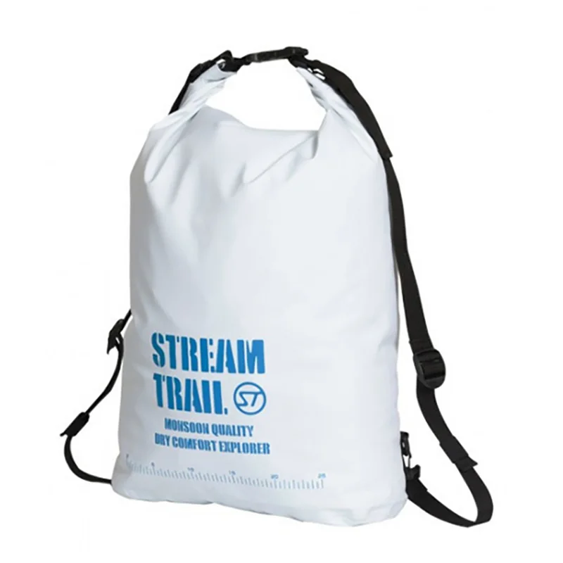 Stream Trail Waterproof Outdoor Tube M 21L Dry Backpack Light Compact Bag Water Resistant Roll-Top Closure Easy Carry