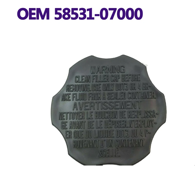 Brake Master Cylinder Fluid Reservoir Cap 5853107000 For Hyundai ACCENT AZERA SANTA FE SONATA, KIA OPTIMA SORENTO SOUL