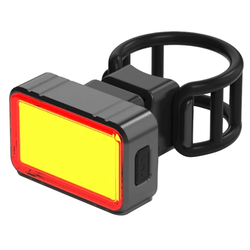 Bicycle Brake Smart Rear Light Led Cob Brake Sensing Taillight Cycling