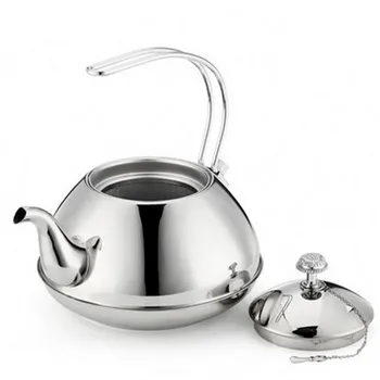 

2020stainless Steel Tea Pot with Tea Strainer Teaware Set Infuser Teapot for Induction Cooker Applicable Teapot with Tea Infuser