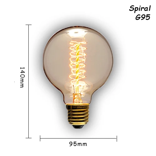 6 шт./партия edison светильник лампочка E27/E14 старинные лампы 110 V/220 В ампулы для дома/мебель для спальни/мебель для гостиной Декор 40 Вт/60 Вт можно использовать энергосберегающую лампу или светодиодную лампочку