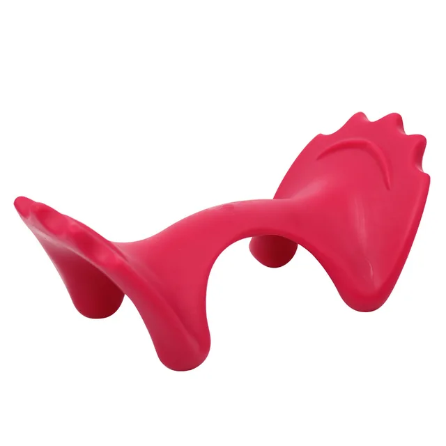 Physiotherapy Massage Neck Pillow Relieve Fatigue Relax Health Care Whole Body Massager Cervical Massage Kneading Shiatsu Tool Red