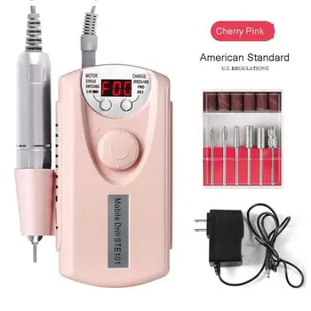 

Electric Nail Drill 30000 RPM Nail Art Equipment Nail Auxiliary Nail Machine Electric Manicure Tool Polish Machine Charge BLACK