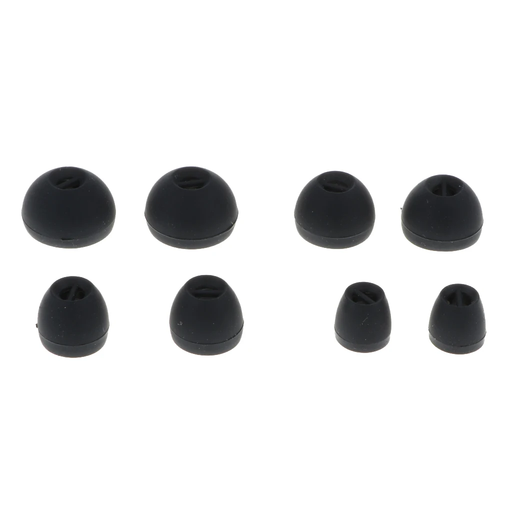 4 пары смешанных размеров ушные наконечники L-1.3cm M-1.1cm S-0.9cm XS-0.7cm | Электроника