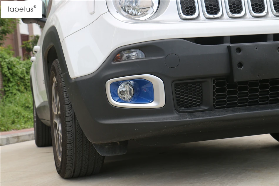 Аксессуары для Jeep Renegade передняя фара наружная противотуманная фара формовочная крышка комплект отделка/4 цвета