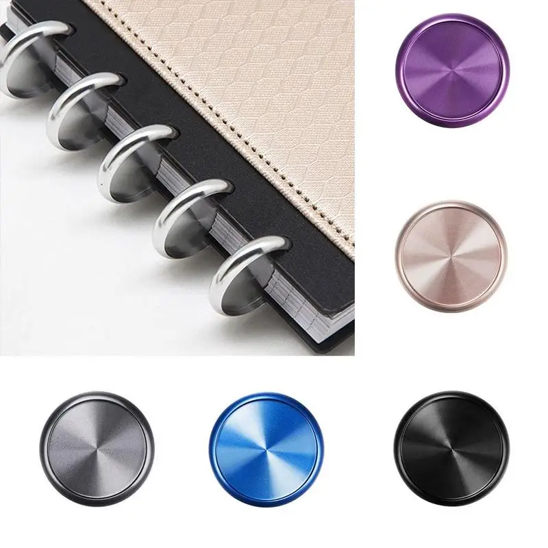 

1pcs Note Book Accessories Rings Metal Discbound Discs Ring 24mm Mushroom Hole Notepad Special Buckle Binding Accessories