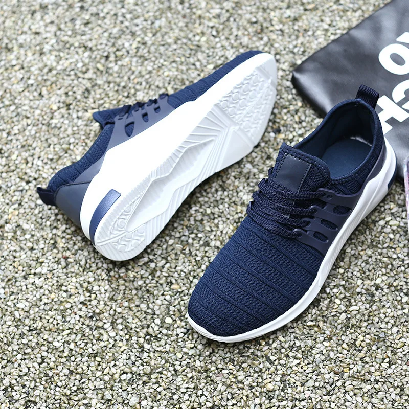 Fly Woven Running MEN'S shoes pu Bottom Light Running Shoes Summer Hot Selling 759