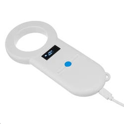 Scanner à affichage OLED pour animaux de compagnie, lecteur d'identification d'animaux, transpondeur USB RFID, portable, pour chiens, chats, chevaux, ISO11784/5 