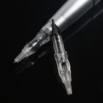 

10/50/100pcs 11U Eyebrow 600D-G Agulha Easy Click Tattoo Needle Cartridges For Eyebrow Eyeliner Lip Permanent Makeup
