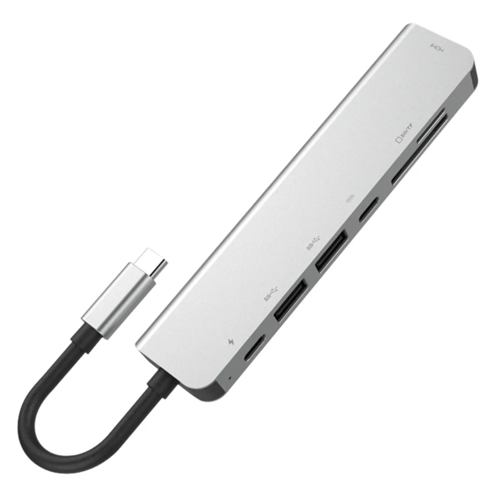 Usb type C 3 1 HDMI 4K Thunderbolt концентратор 2 USB 0 разветвитель USBC PD зарядный слот карты Micro SD