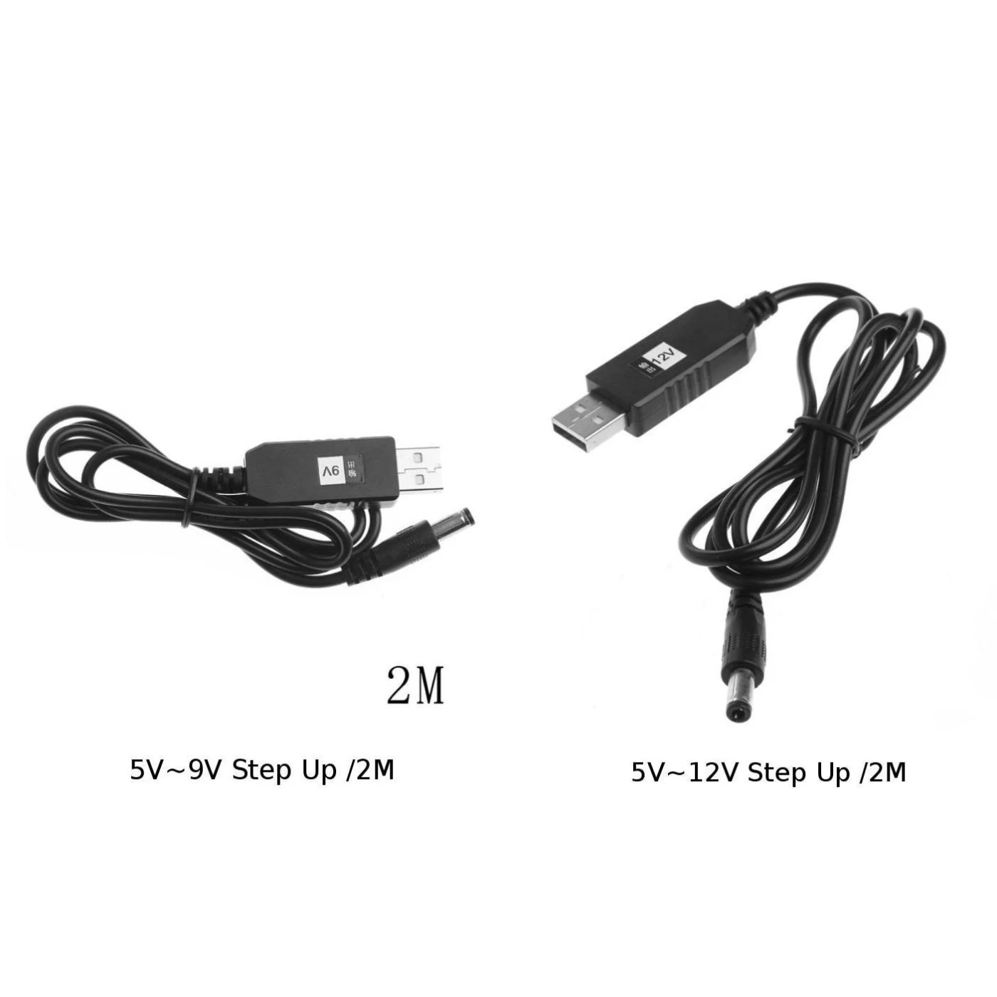 USB разъем DC 5 В к DC 9 в 12 В повышающий кабель Модуль преобразователя 2,1x5,5 мм Штекер Подключите ваш банк питания к маршрутизатору