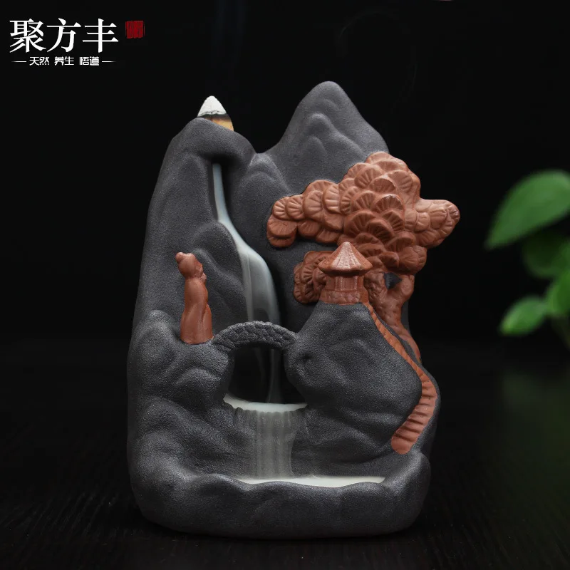 Бросился Encens ладан Арома плита Керамика ручной работы предметы мебели курильница производитель обеспечивает прямую