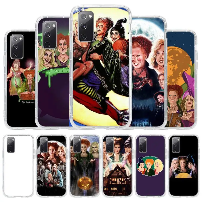 Чехол Hocus Pocus для телефона Samsung Galaxy S8 S9 S10 Plus S10E S20FE A71 A51 A21S прозрачный силиконовый