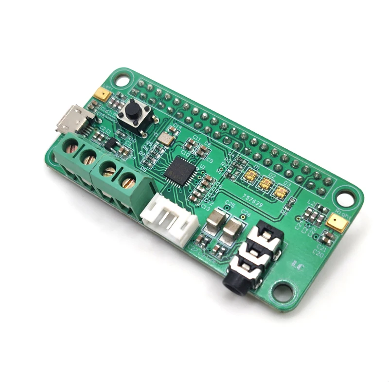 Raspberry pi Módulo de Decodificação de Áudio Reconhecimento de Fala Inteligente Microfones Duplos Smart Speaker Faça Você Mesmo Wm8960 - Image 2