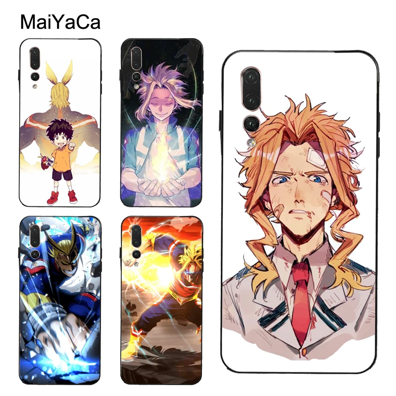 

MaiYaCa Boku no Hero Academia All Might Case For Huawei P20 Lite P30 Pro Y9 Y7 Prime Mate 20 10 Lite Honor 10 8X Nova 3I P Smart