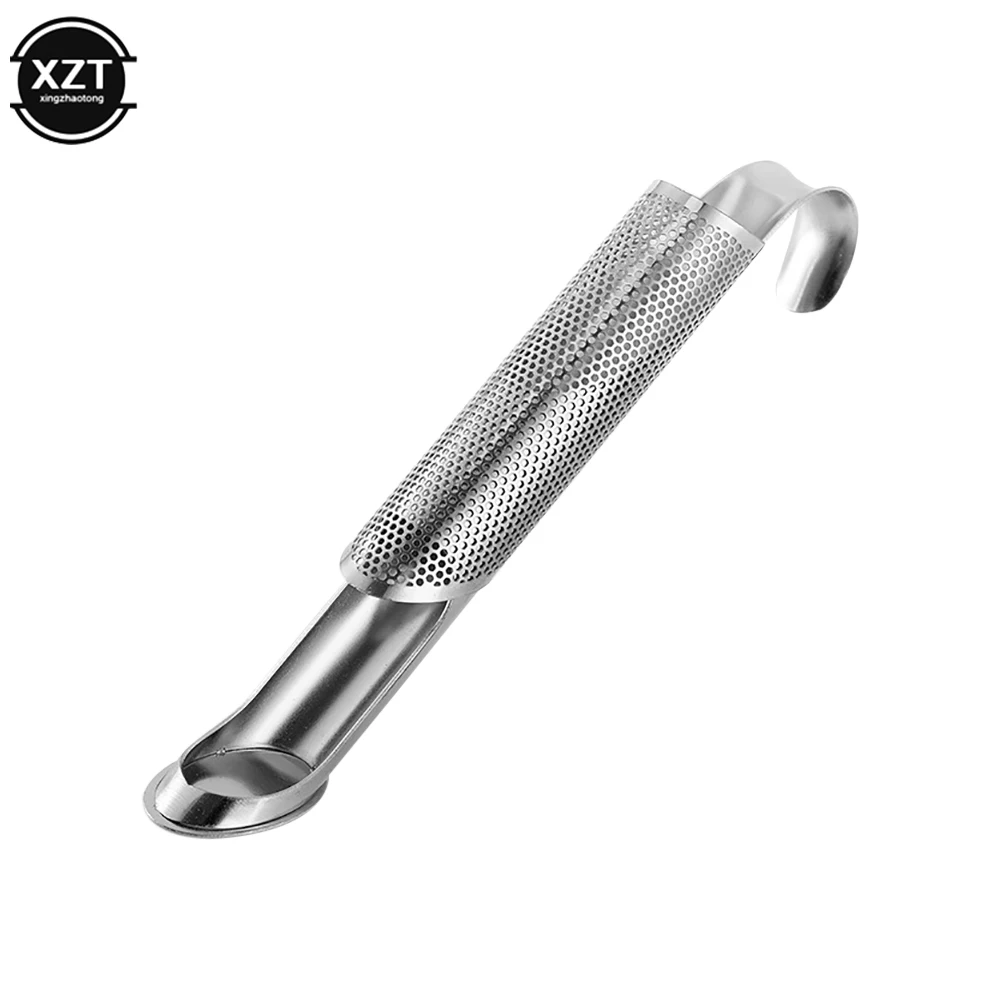Tea Strainer tea infuser tea strainer tea filter Stainless Steel Infuser Pipe Design Metal Tea Strainer for Mug Fancy Filter for Puer Herb Tools Accessories
