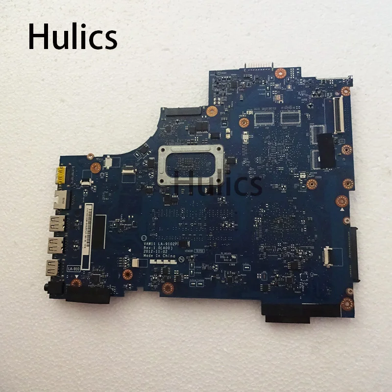 Hulics CN-06006J 06006J 6006J для DELL Inspiron 3721 материнская плата для ноутбука VAW11 LA-9102P с I3-3227U процессором HM76