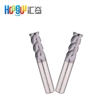 

End Mill HRC55 4Flutes Tungsten Steel Stainless Steel End Mill Super Hard Solid Alloy Milling Cutter With 50mm 60mm End Mill