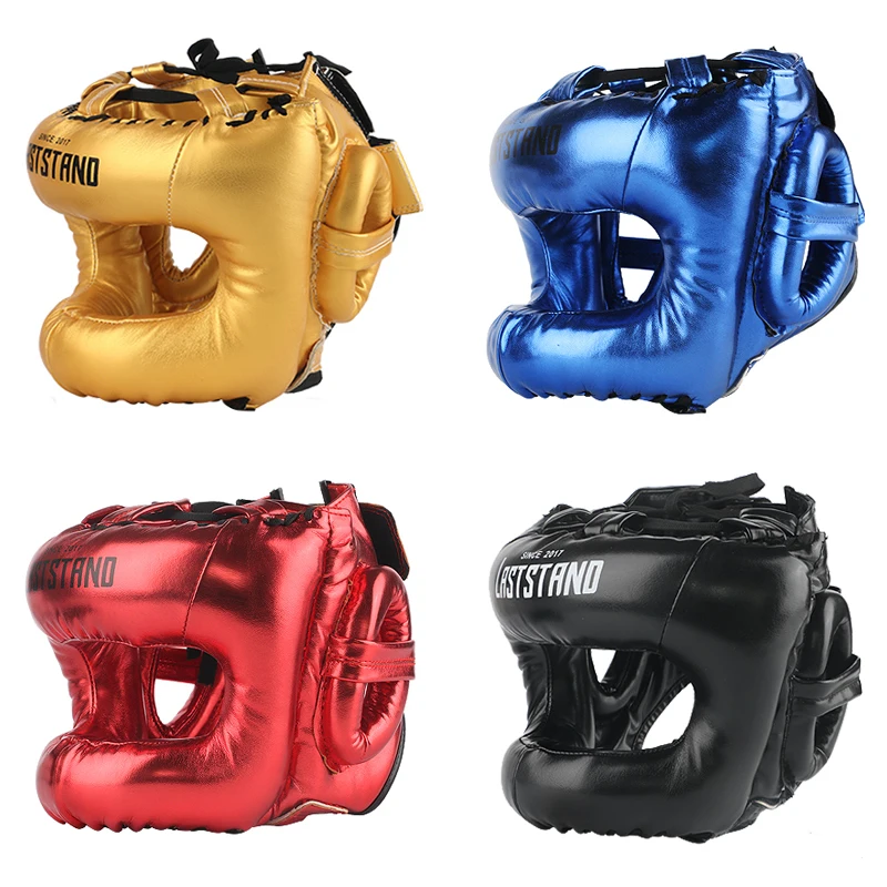 Professional Adult Men Women Kick Boxing Sanda Mma Helmet Full