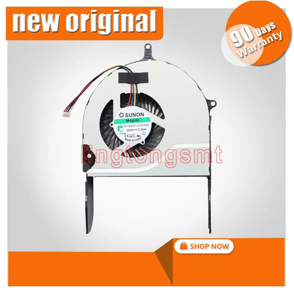 Новый MF75090V1-C370-S9A вентилятор процессора для For Asus Rog G771 G771J G771JM G771JW N751 N751J N751JV N751JX N751JK