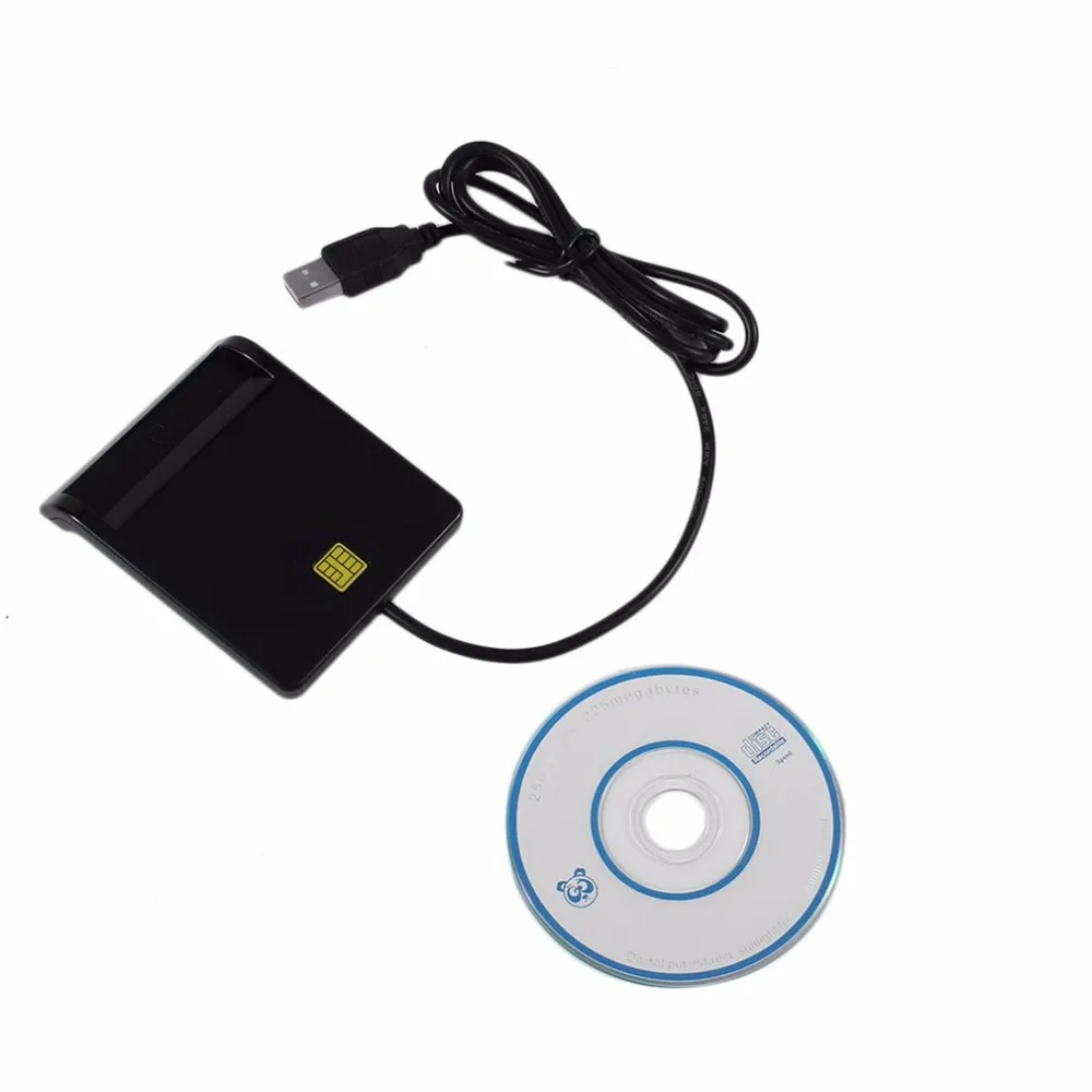 USB 2 0 смарт чип считыватель карт флэш памяти мульти кард ридер IC / ID Plug And Play для ПК
