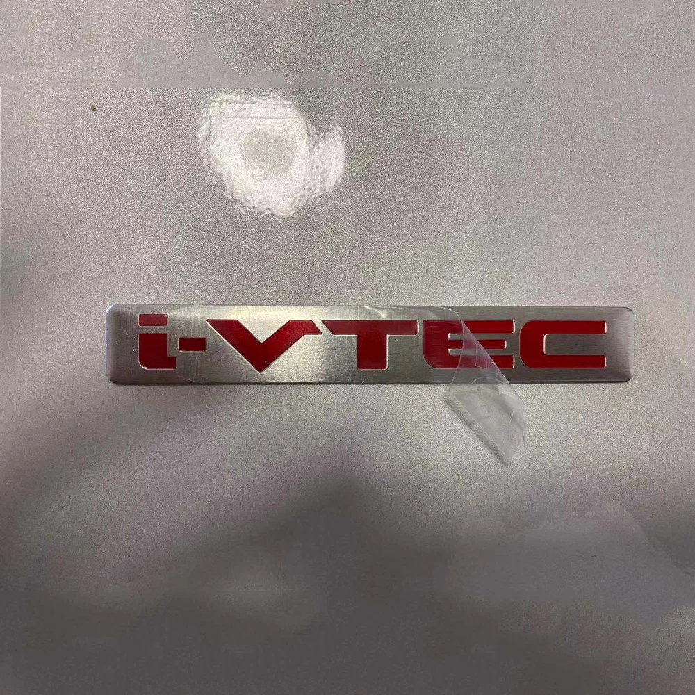 Для Алюминий i VTEC Стикеры для города CR V Accord FIT CIVIC Elysion Spirior Jade XR HR поток Одиссеи Crider