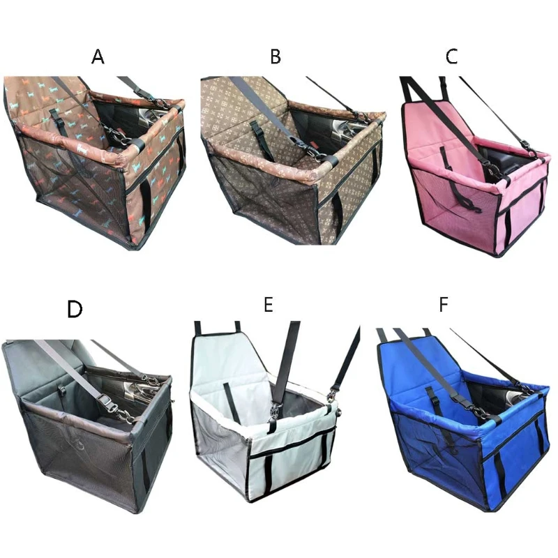 

Tough Breathable Dog Booster Seats Multicolor Protects Your Car from Dirt Carry Bag for Pets Dog Seat Cover Mesh