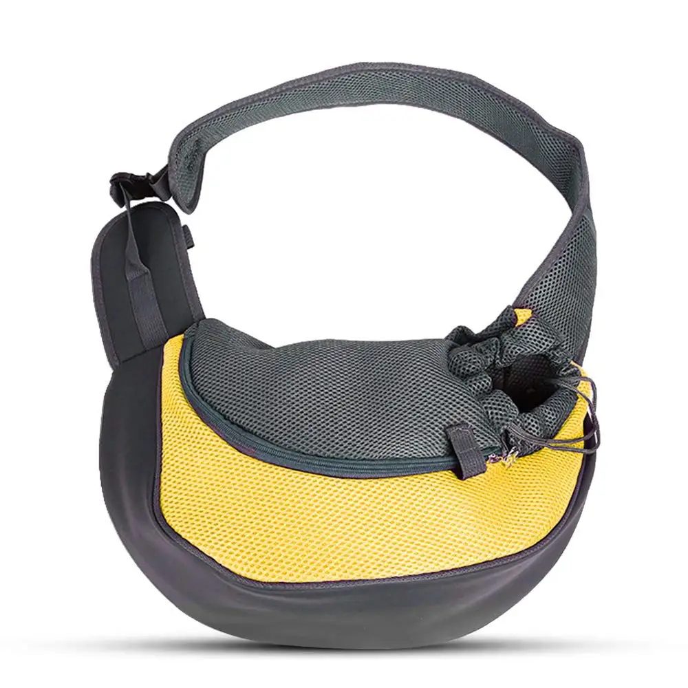 Переноска для питомца щенка, сумка для путешествий на открытом воздухе, сумка из сетки Оксфорд, сумка на одно плечо, слинг из сетки, Удобная дорожная сумка-тоут, сумка на плечо