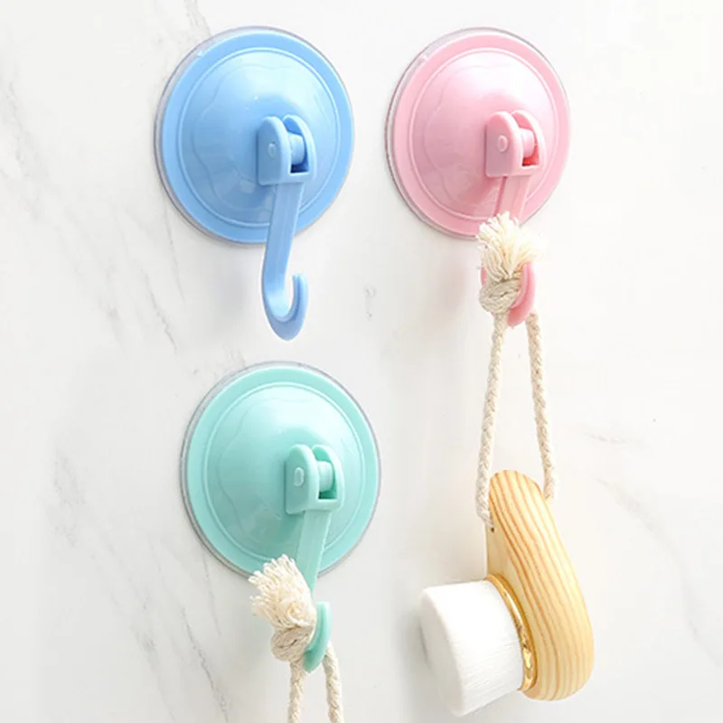 Seamless suction cup hook Nordic color Strong and stable vacuum hook