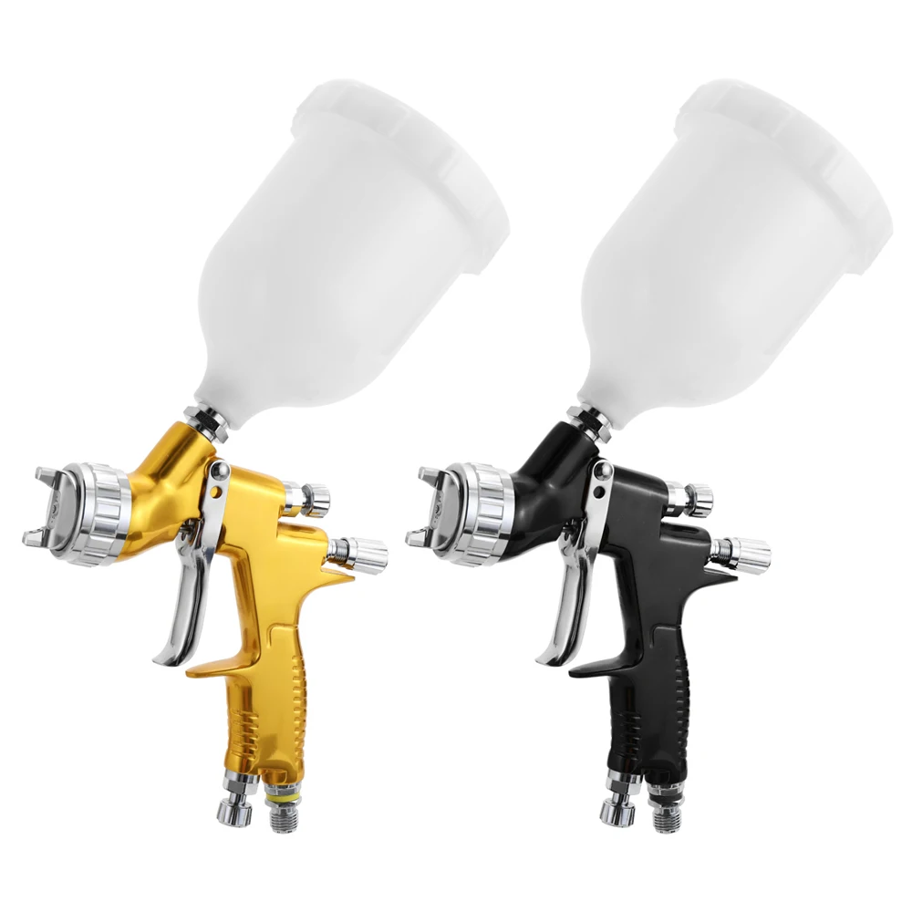 

Airbrush Spray Gun Professional TTS Gravitation HVLP Air Brush Sprayer Spray Paint Tool with 500ml Vessel and 1.3mm Nozzle